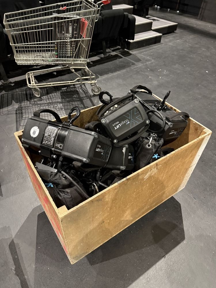 Palans électriques à chaîne en contrôle