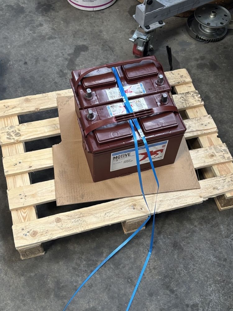 Batteries neuves pour nacelle